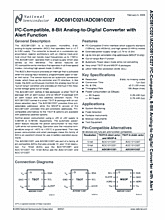 DataSheet ADC081C027 pdf